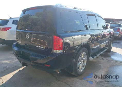 2011 Nissan Armada Platinum из США, поврежденный, VIN 5N1BA0ND3BN606038